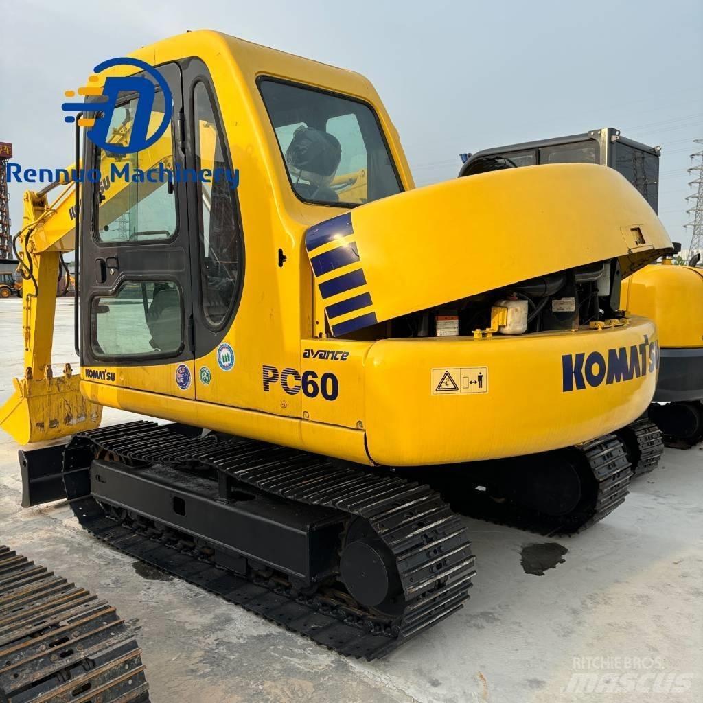 Komatsu PC 60 Mini bagri <7t