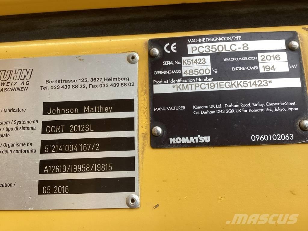 Komatsu PC 350 LC-8 Rušilni bagri
