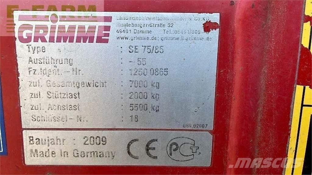 Grimme se 85-55 Stroji za žetje krompirja