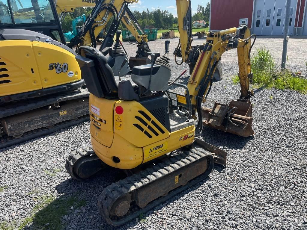 New Holland E 09 SR Mini bagri <7t