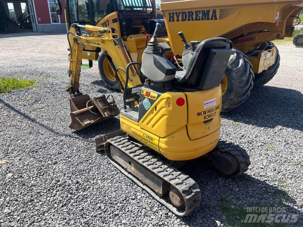 New Holland E 09 SR Mini bagri <7t