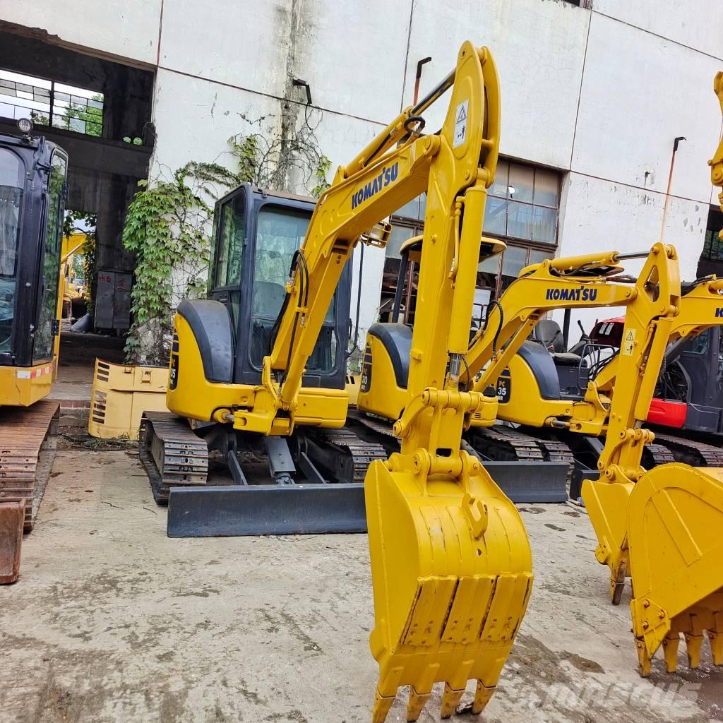 Komatsu PC 35 MR Mini bagri <7t