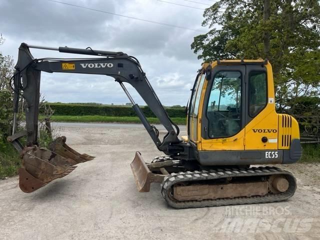 Volvo EC 55 B Mini bagri <7t