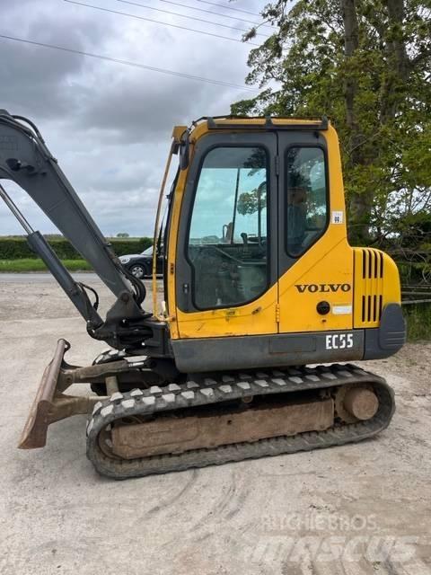 Volvo EC 55 B Mini bagri <7t