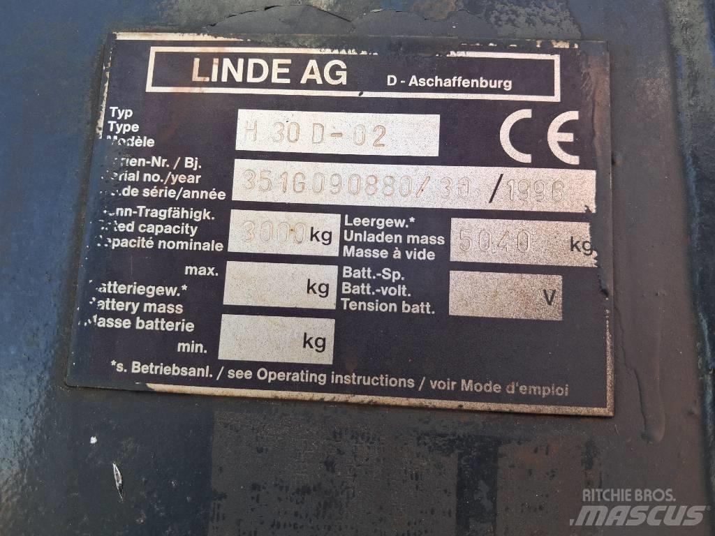 Linde H 30 D Dizelski viličarji