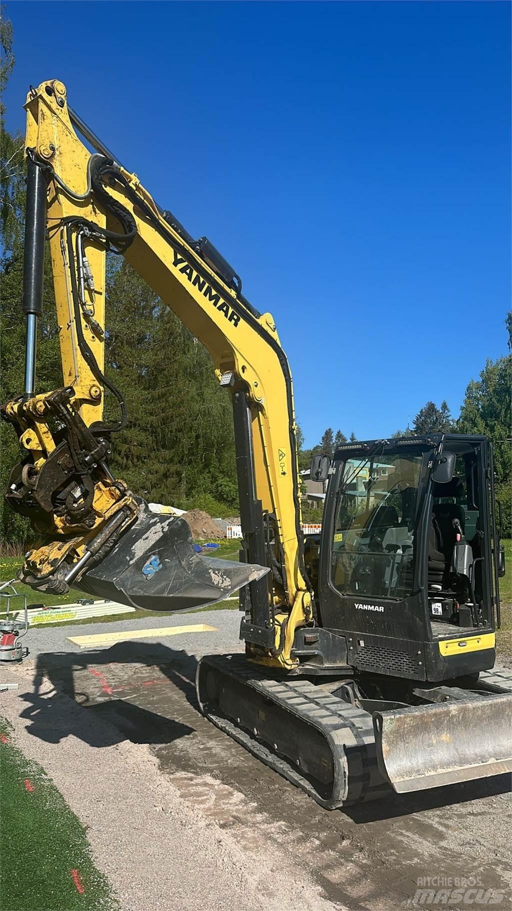 Yanmar Vio 80-1A Midi bagri 7t – 12t