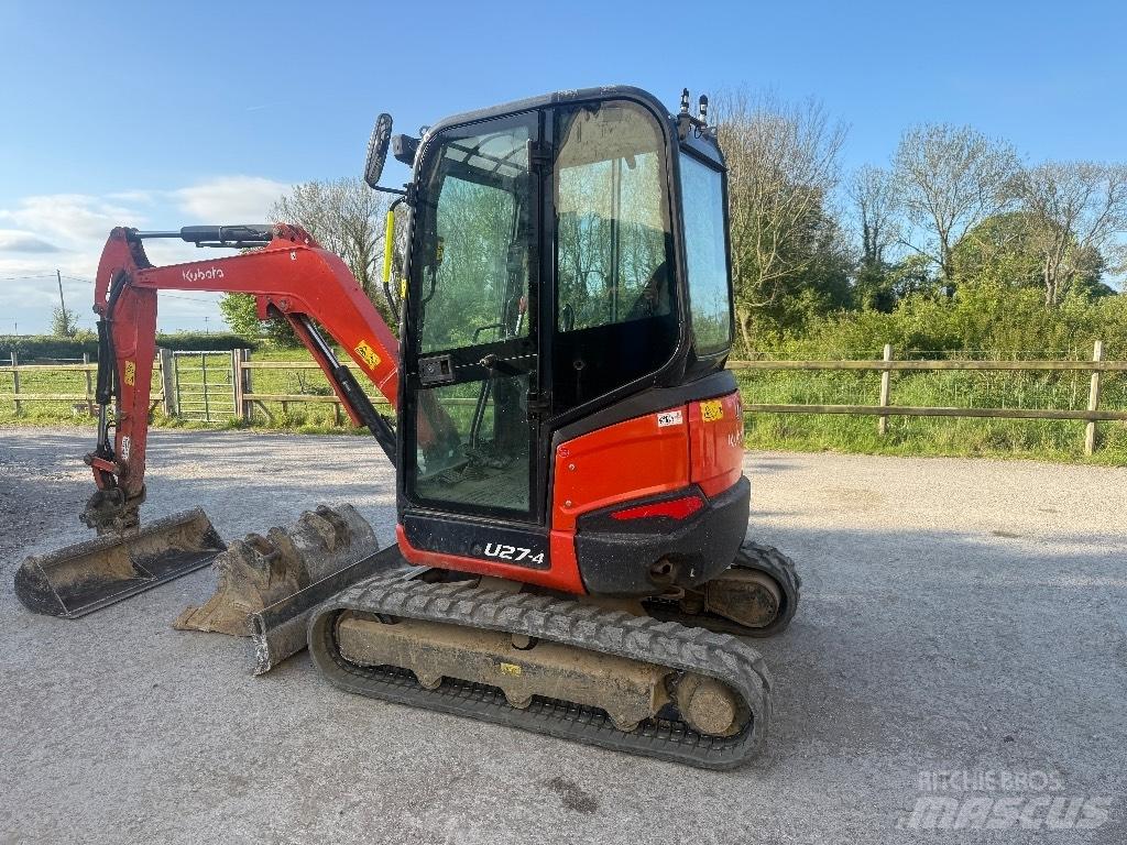 Kubota U 27-4 Mini bagri <7t