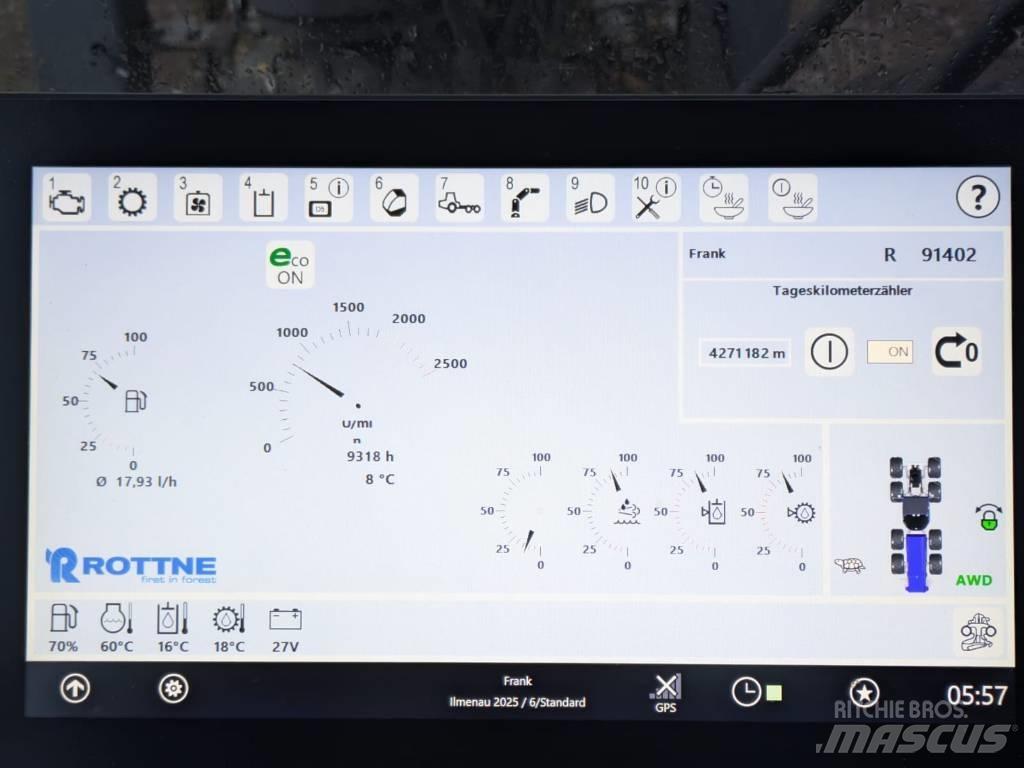 Rottne H21 SP 761 Harvesterji