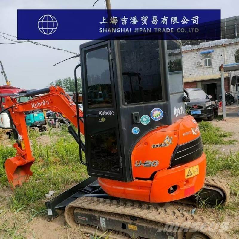 Kubota U 20 Mini bagri <7t