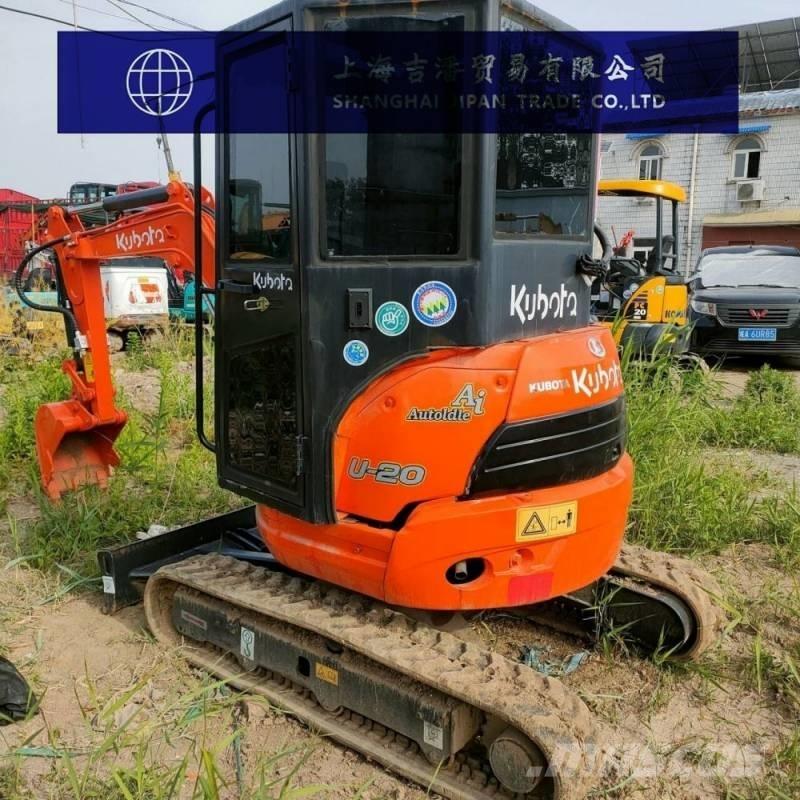 Kubota U 20 Mini bagri <7t