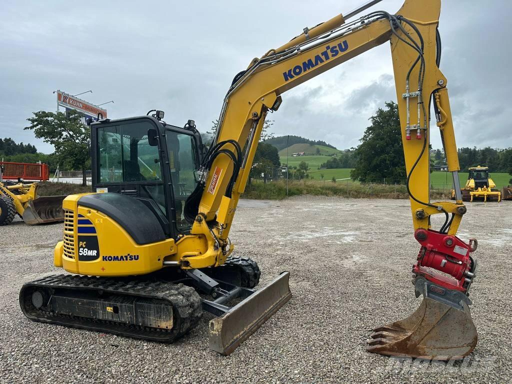 Komatsu PC 58 MR-5 Mini bagri <7t