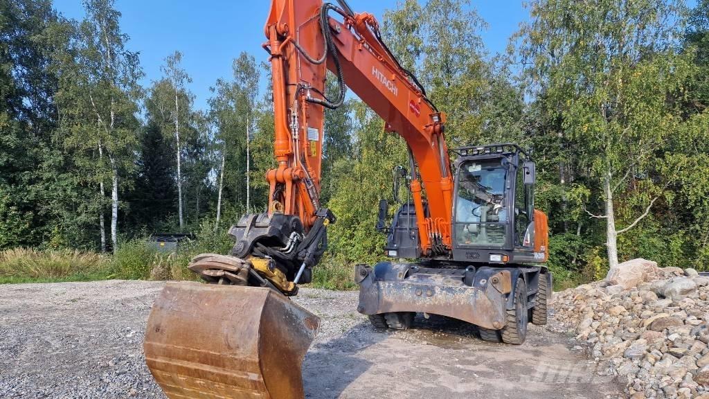 Hitachi ZX 170 W-6 Bagri na kolesih