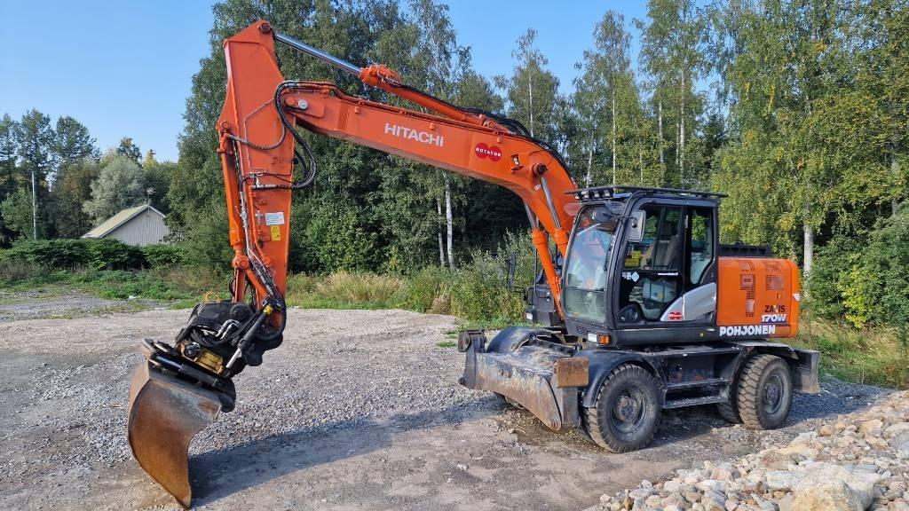 Hitachi ZX 170 W-6 Bagri na kolesih