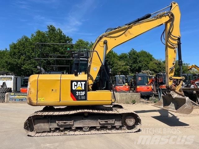 CAT 313 F LGC Bagri goseničarji