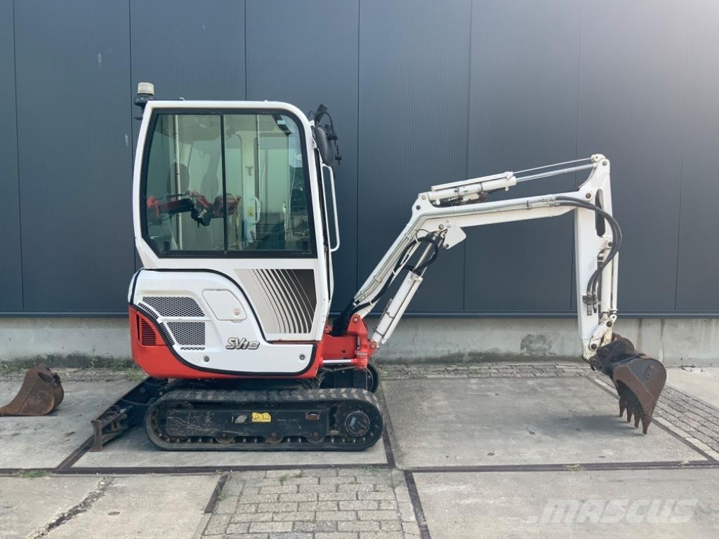 Yanmar SV 18 Mini bagri <7t