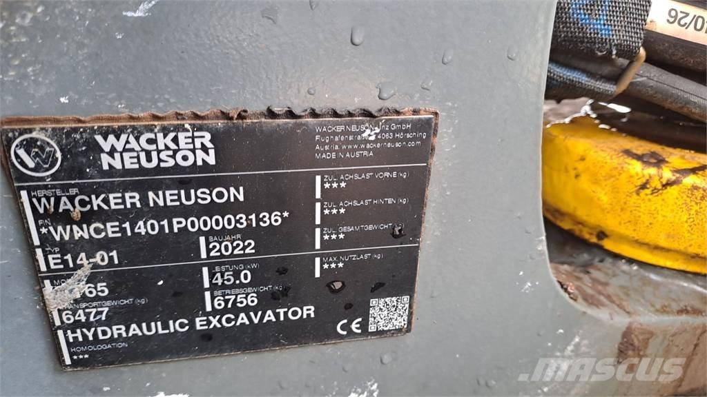 Wacker Neuson ET65 Bagri goseničarji