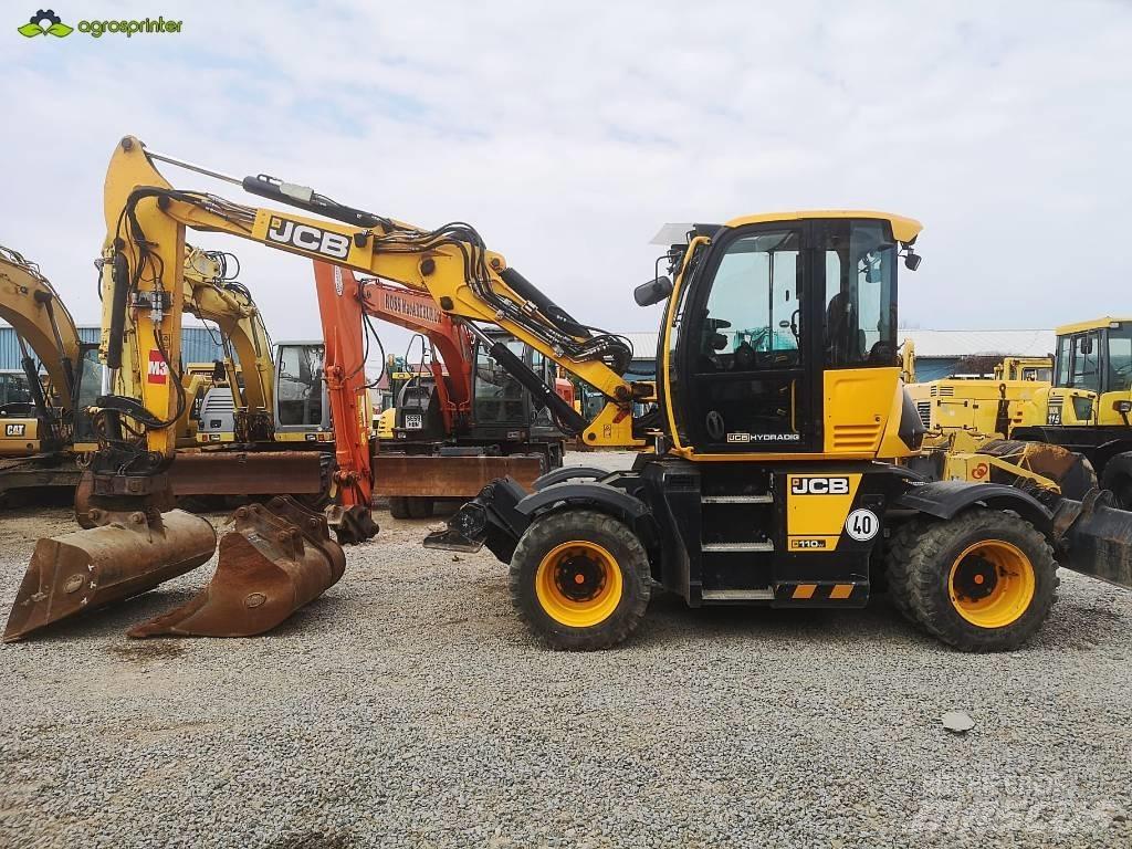 JCB Hydradig 110W Bagri na kolesih