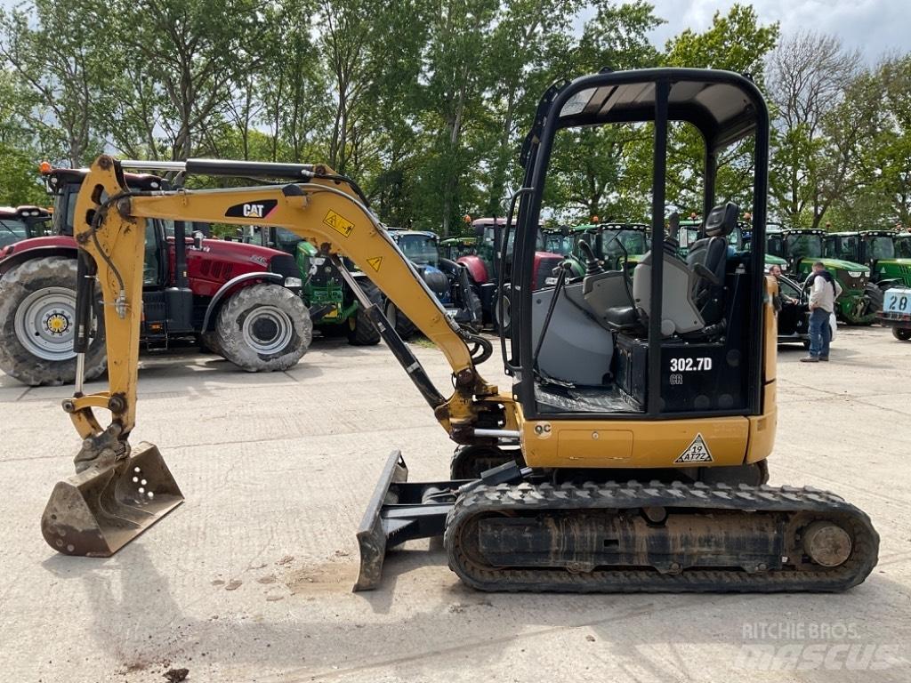 CAT 302.7 D CR Mini bagri <7t