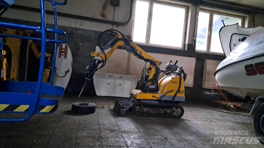 Brokk 40 Mini bagri <7t