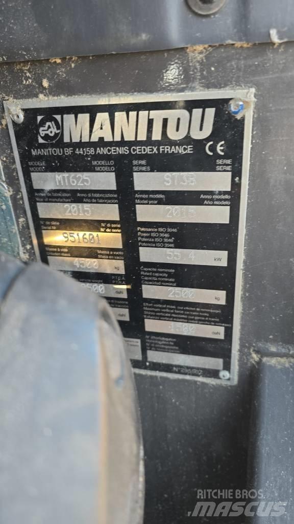 Manitou MT 625 Teleskopski viličarji