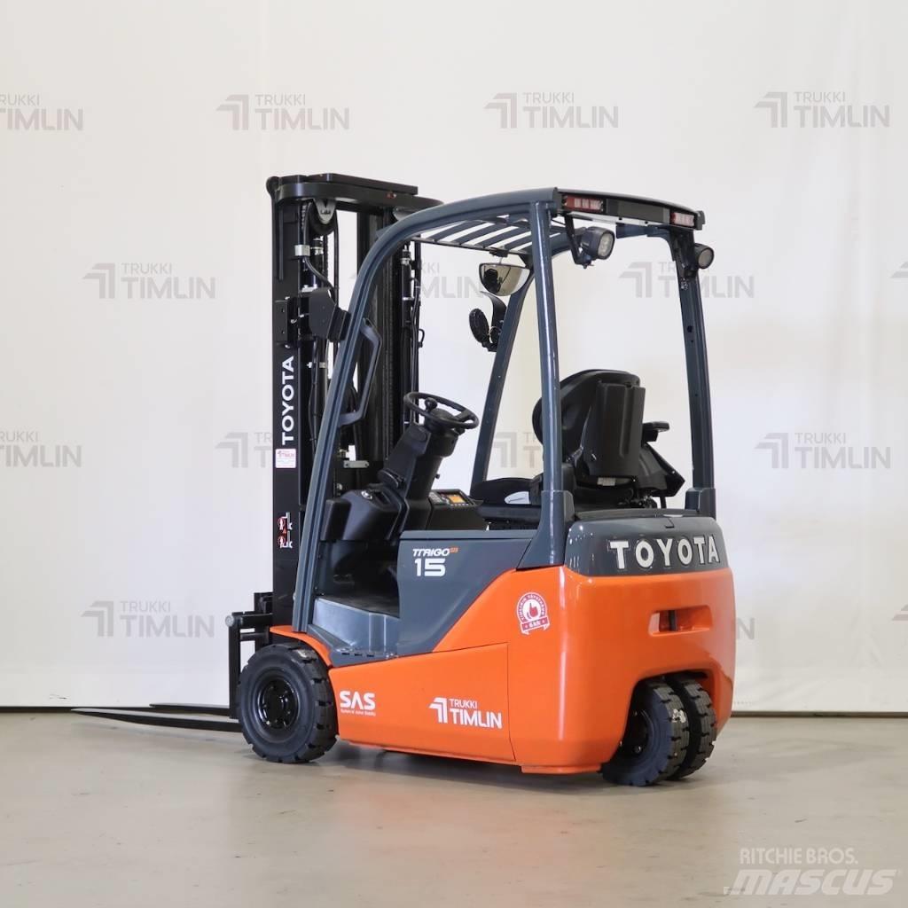 Toyota 8FBE15T Električni viličarji