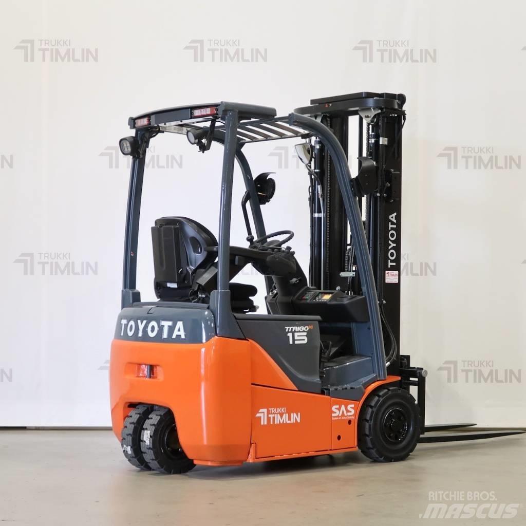 Toyota 8FBE15T Električni viličarji