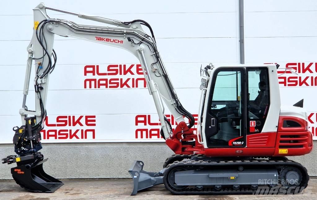 Takeuchi TB290-2 Midi bagri 7t – 12t