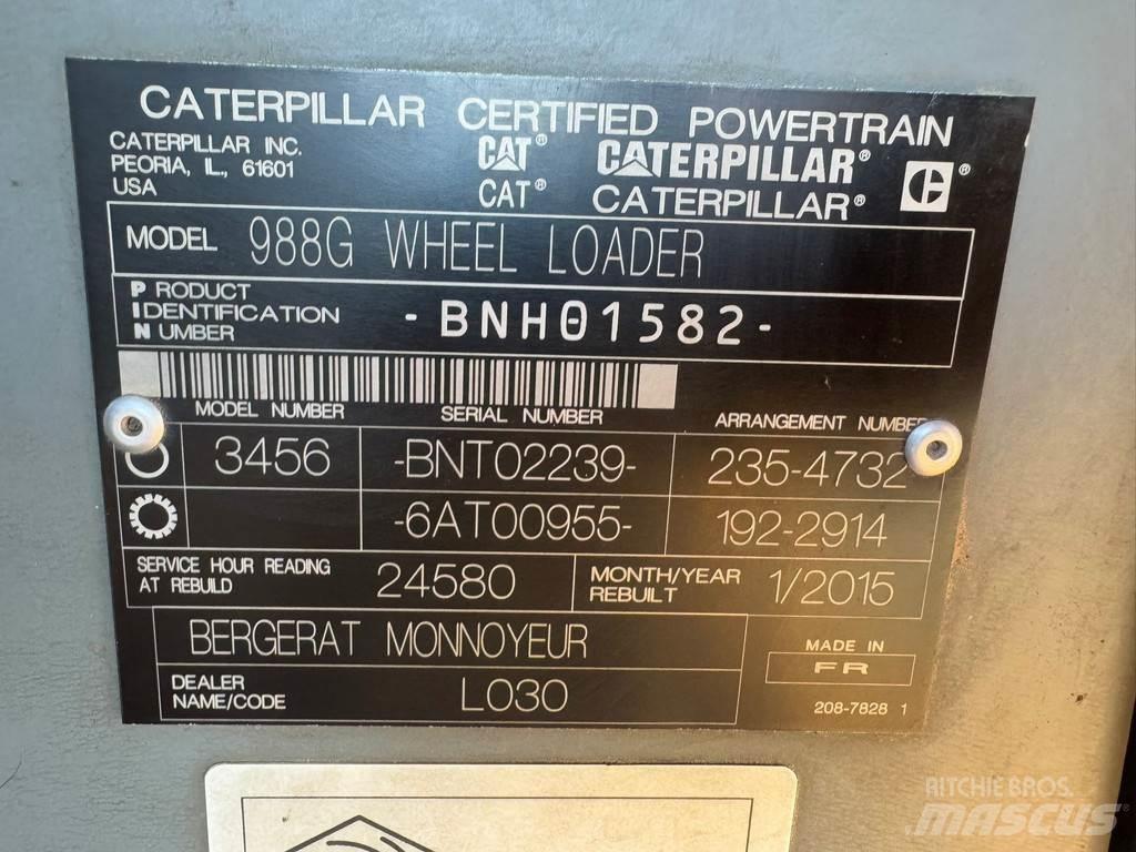 CAT 988G Kolesni nakladalci