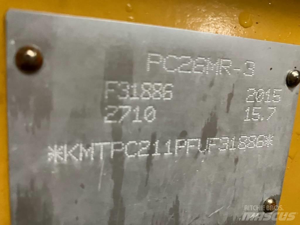 Komatsu PC 26 MR-3 Mini bagri <7t