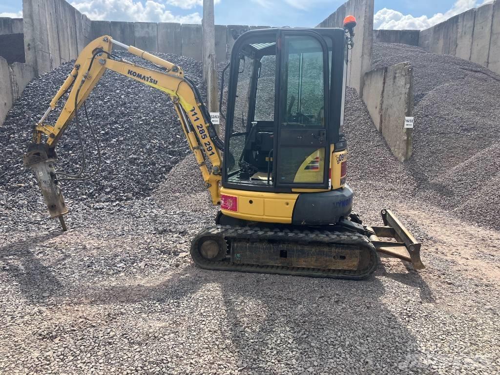 Komatsu PC 26 MR-3 Mini bagri <7t