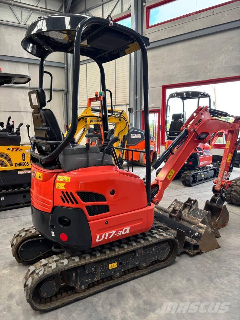 Kubota U 17-3 Mini bagri <7t