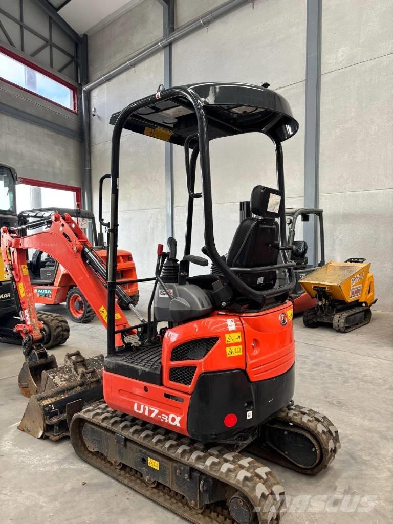 Kubota U 17-3 Mini bagri <7t