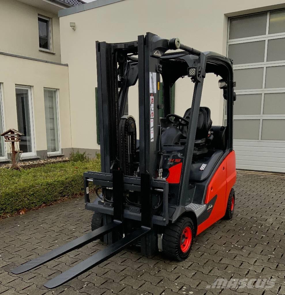 Linde H18T-01 Plinski viličarji