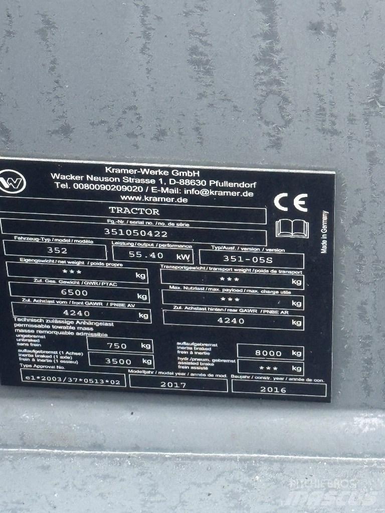 Kramer 8085 Kolesni nakladalci