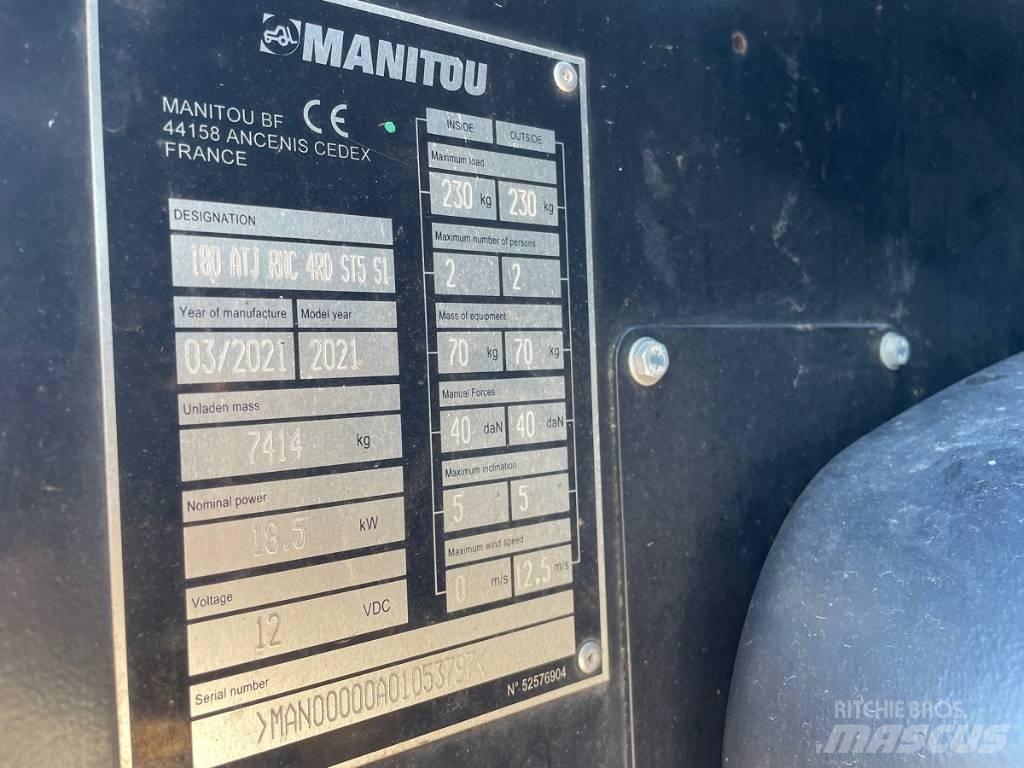 Manitou 180 ATJ Zglobne dvižne ploščadi