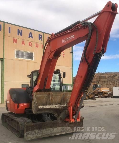 Kubota KX 080-4 Midi bagri 7t – 12t