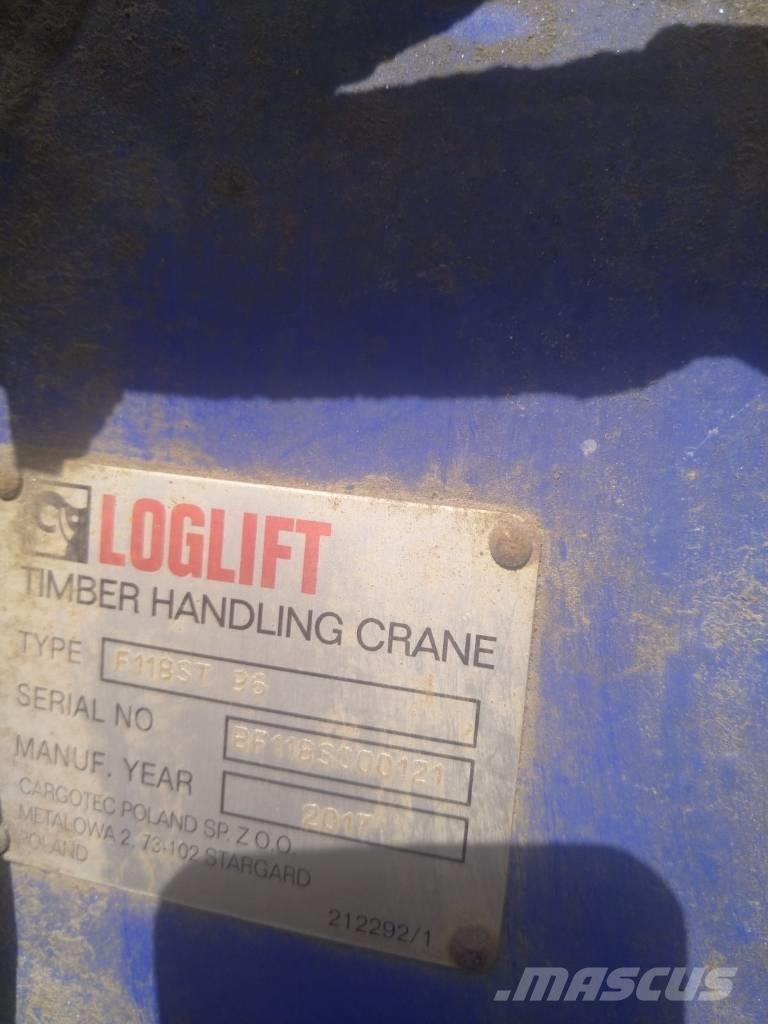 Loglift F118ST Žerjavi za hlode