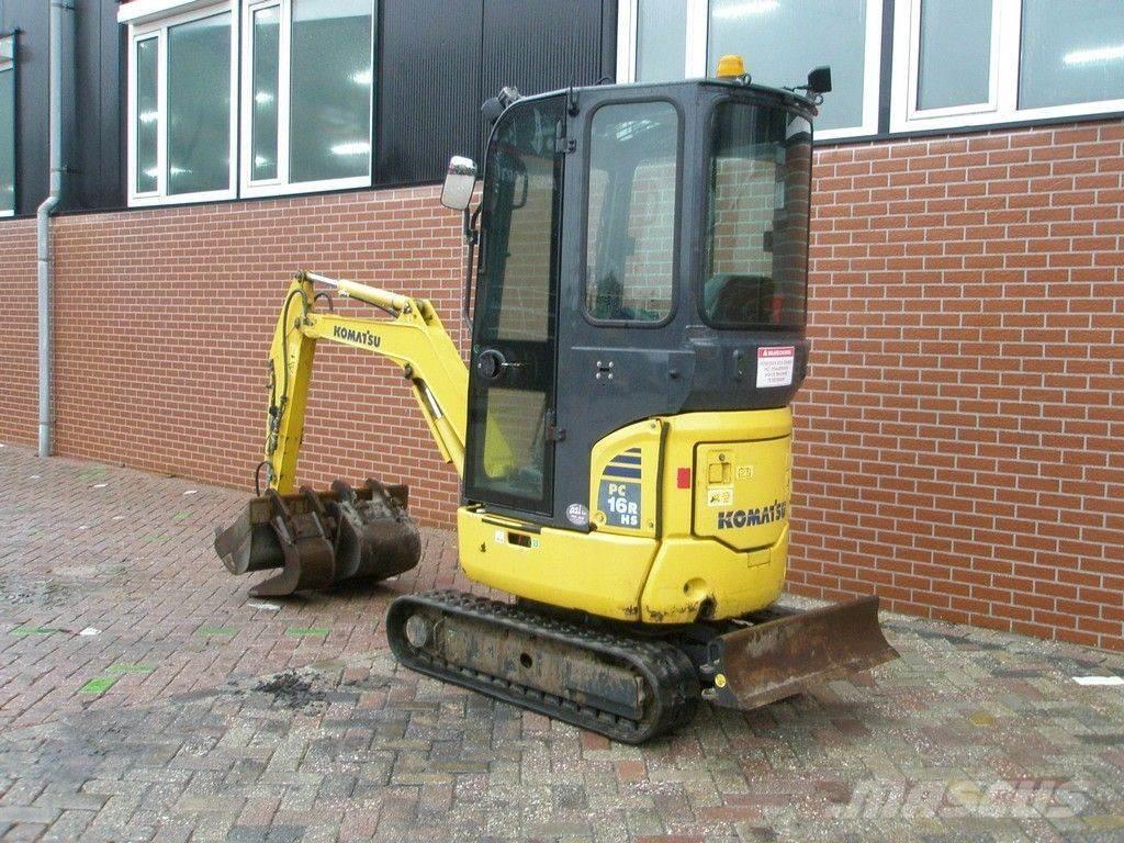 Komatsu PC16R-3HS Mini bagri <7t