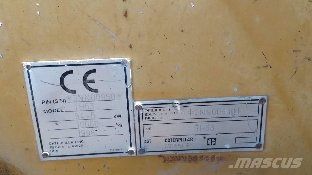CAT TH63 Teleskopski viličarji