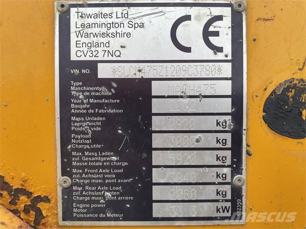 Thwaites 3 ton Ne cestni demperji