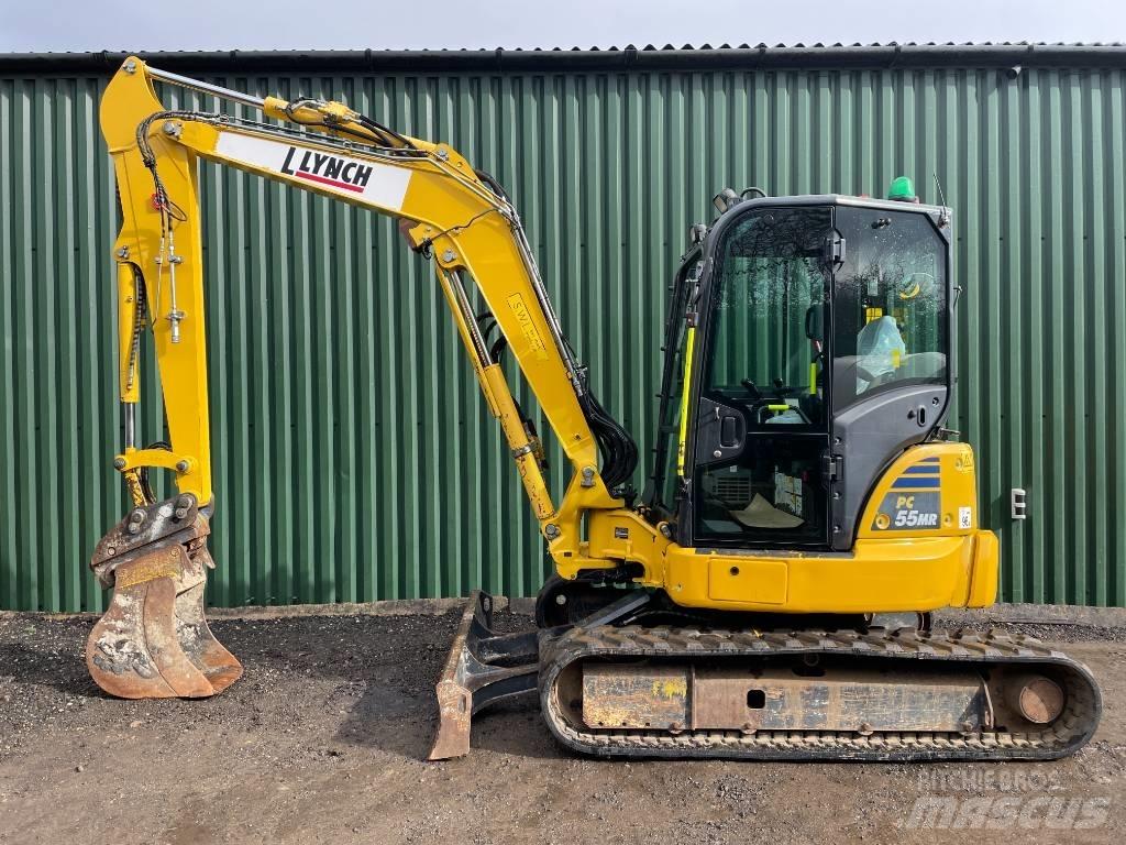 Komatsu PC 55 MR Mini bagri <7t