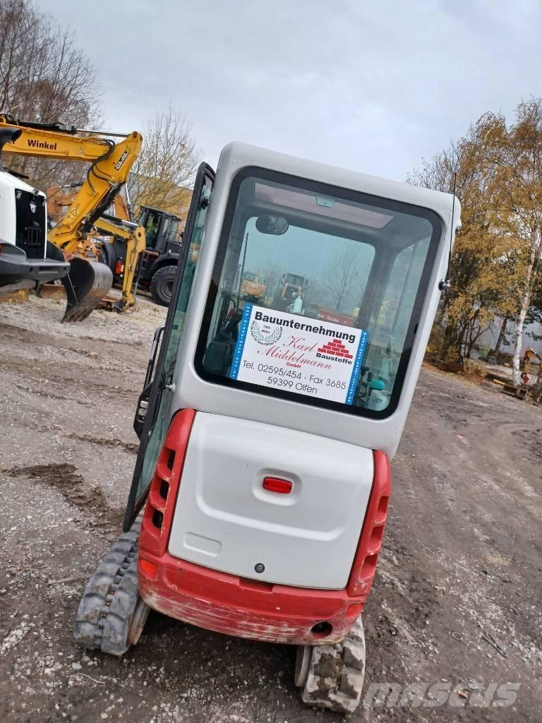 Takeuchi TB 216 Mini bagri <7t