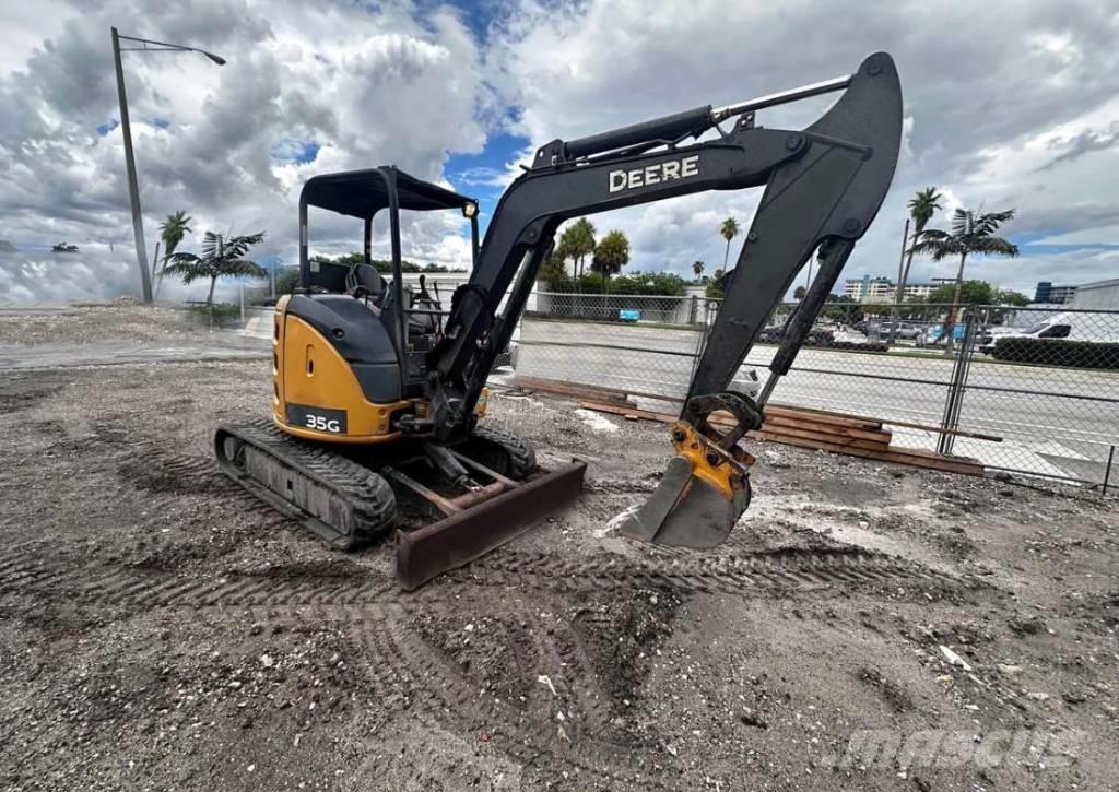 John Deere 35 G Bagri goseničarji