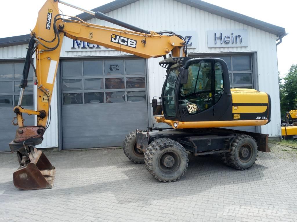 JCB JS 175 W Bagri na kolesih
