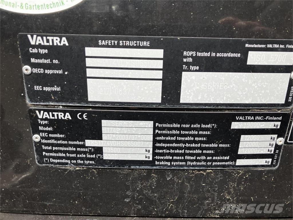 Valtra T174 Versu Traktorji