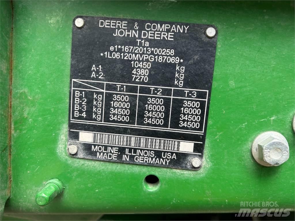 John Deere 6120M Traktorji