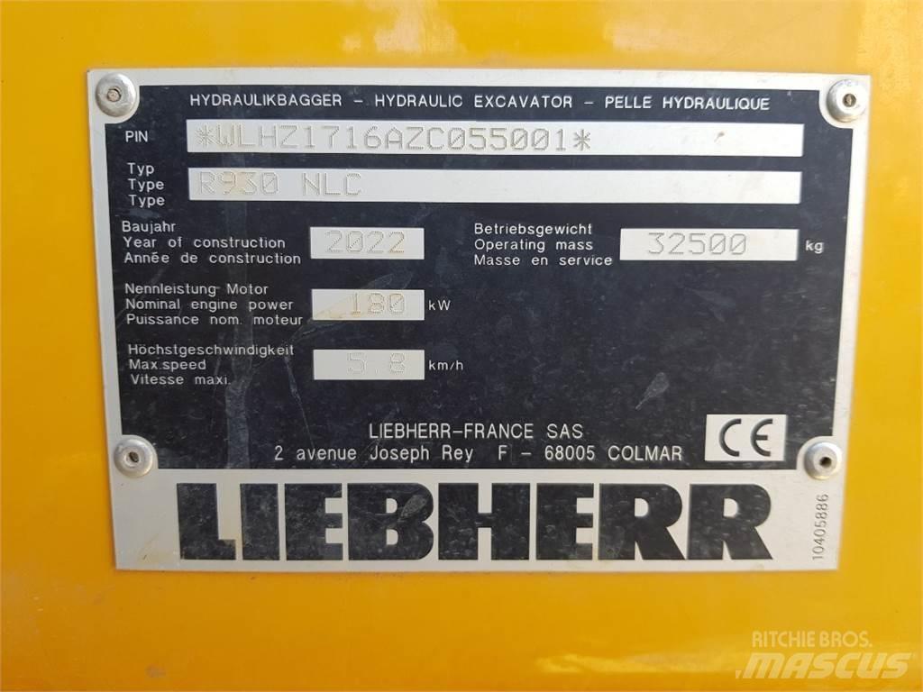 Liebherr R930 Bagri goseničarji