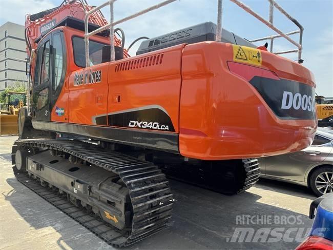 Doosan DX 340 LC Bagri goseničarji