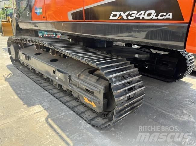 Doosan DX 340 LC Bagri goseničarji