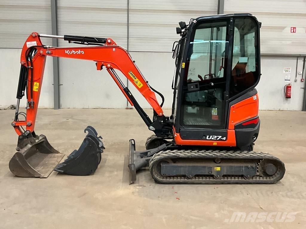 Kubota U 27-4 HI Mini bagri <7t